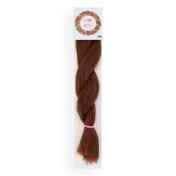 SOFT DREADS Канекалон однотонный, гофрированный, 60 см, 100 гр, цвет каштановый(#30) - Queen fair фото 3