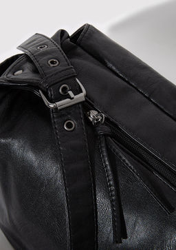 Siyah Capraz Canta - Mavi фото 5