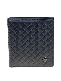 Мужское портмоне из натуральной кожи, цвет черный