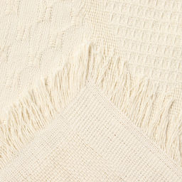 Плед с бахромой «Этель» Love, 130×180 см, жаккард