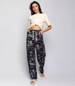 Брюки #КТ503 (4)-1, чёрный