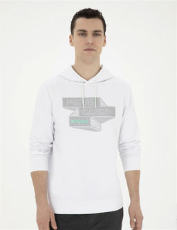Beyaz Regular Fit Sweatshirt - Pierre cardin фото 3