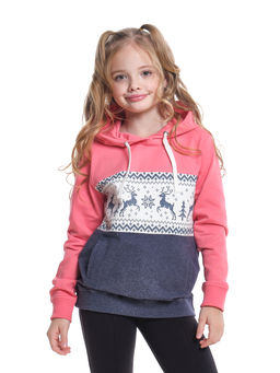 Толстовка с принтом UD 1105 коралл - Mini maxi фото 3