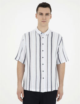 Lacivert Oversize K_sa Kollu G_mlek - Pierre cardin фото 3