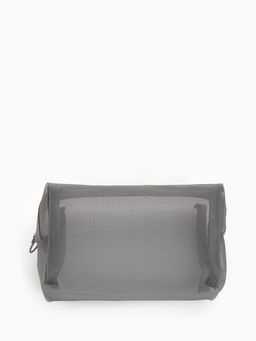 Косметичка дор Сетка 18*7,5*10, отд на молнии, серый
