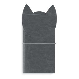 Записная книжка, 115x215 мм, арт.50210/ 15 САРИФ СЕРЫЙ КОТ