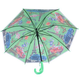 Зонт трость полуавтомат детский Цветы - Buro фото 2