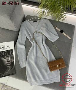 Платье женское на полузамке - Bruno фото 8