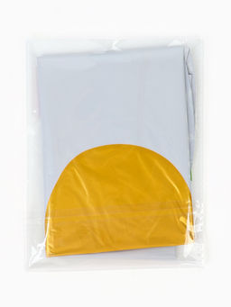 Воздушный шар фольгированный 43" «Белая ромашка», под воздух