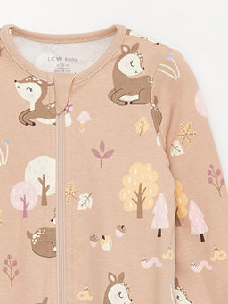 Bisiklet Yaka Uzun Kollu K?z Bebek Fermuarl? Tulum 2li - Waikiki фото 3