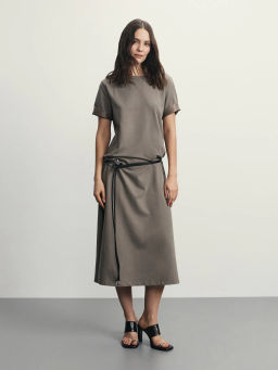 Платье-футболка из хлопка / Zarina