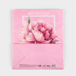 Цена за 2 шт. Пакет подарочный ламинированный, упаковка, «Пион», ML 23 х 27 х 11.5 см