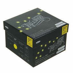 Гирлянда «Бахрома» 3×0.6 м, IP44, УМС, тёмная нить, 160 LED, свечение жёлтое, 220 В