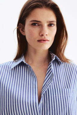 Camisa corta de popelina - H&m фото 3