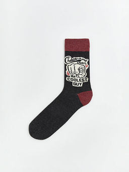 Bask?l? Erkek Soket ?orap