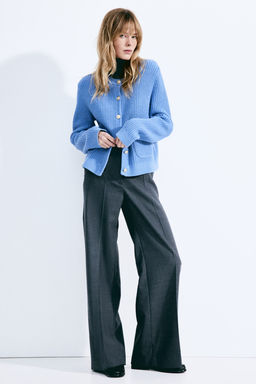 Cardigan en punto de canale