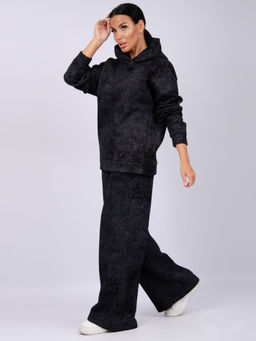 Костюм Винтаж чёрный, футер начес (М) - Малина фото 18