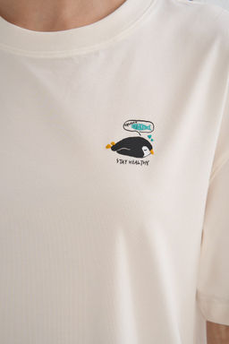Футболка Белый ANTA SKATE SS Tee  фото 9