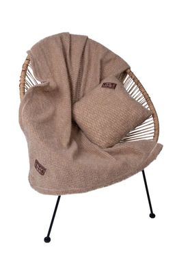 Комплект подушка+плед БУКЛЕ - Woollamb фото 5