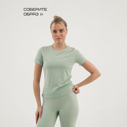 Футболка женская Resport, бифлекс, размер 50 (XL), мятная