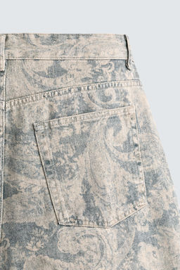 BERMUDA JOGGER RELAXED FIT INTERLOCK / Azul lavado - Zara фото 10