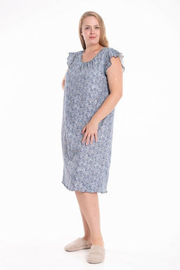 Сорочка М324318сб синий/белый - Елена фото 2