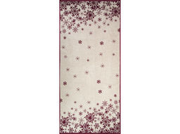 Полотенце махровое 6с102.411ж1 Снежинки-арт(кр.дерево1) 67х150см