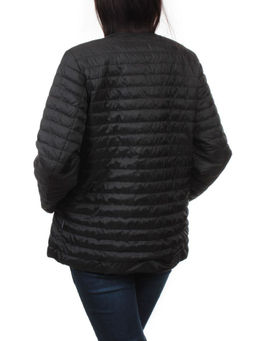 K-527 BLACK Куртка демисезонная стеганая женская (70 гр. холлофайбер) - Fashion фото 8
