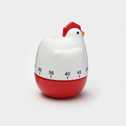 Таймер механический Доляна «Курочка», кухонный, 6.5×6.5×9.4 см