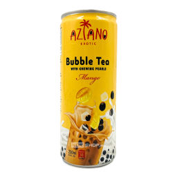 Напиток молочный чай Бабл Ти Манго Mango Bubble Tea Aziano, Вьетнам, 250 мл
