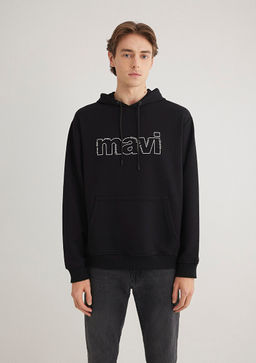Mavi Logo Bask?l? Siyah Sweatshirt  фото 4