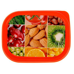 Цена за 2 шт. Ланч - бокс прямоугольный Ассорти, 150 мл - Сима-Ленд фото 2