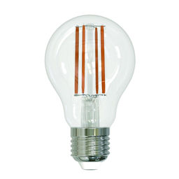 LED-A60-10W/NW/E27/CL PLS02WH Лампа светодиодная. Форма "A", прозрачная. Серия Sky. Белый свет (4000K). Картон. ТМ Uniel
