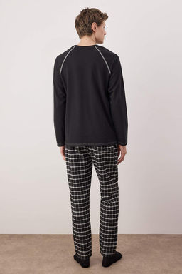 TRENDYOL MAN Siyah Regular Fit Pijama Tak?m? THMAW22PT0426 - Trendyolmilla фото 18