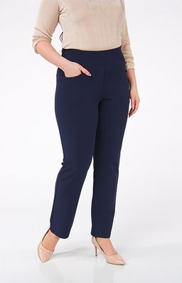 1155/5 брюки из мягкого трикотажа, хорошо тянутся и удобны в носке - Ckc collections фото 3