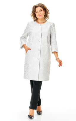 Жакет БелЭльСтиль 727 серебро фото 6