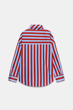 CAMISA RAYAS LAZO / Multicolor - Zara фото 9