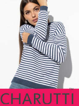 Джемпер Морские объятия (blue marin) - Charutti фото 7