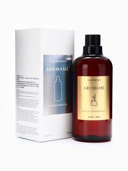 Набор диффузор ароматический Aromame, слива, амбра, кожа, табак, 500 мл, прямоуг банка