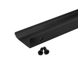 Цена за 2 шт. Ручка торцевая CAPPIO RT002BL, L=200 мм, м/о 160 мм, цвет черный
