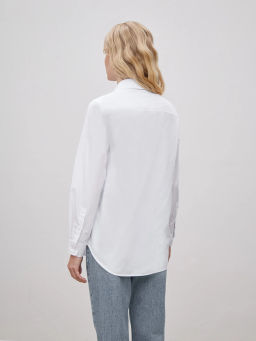 Рубашка однотонная B2969/faxon - Emka фото 4