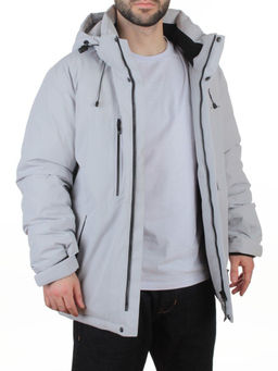 D6300 LT. GRAY Куртка мужская зимняя (200 гр. био-пух)
