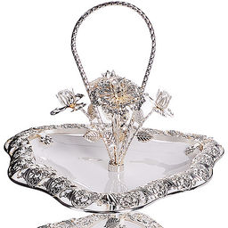 30826 Конфетница 2-х ярус 35х34,5х42см MB (х4) - Mayer&boch фото 3