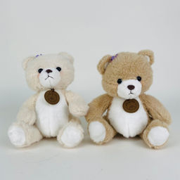 Мягкая игрушка Мишка с цветочком на голове 20 см (арт. 8889/20)