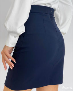 Юбка Флэнт (синий)