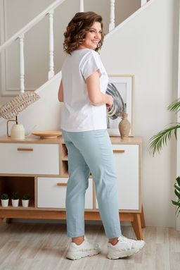 Брюки Rumoda 2023 серо-голубой  фото 4