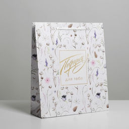 Пакет ламинированный Gift for you, ML 21 х 25 х 8 см