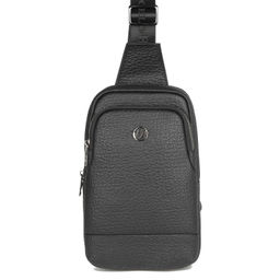 Мужская кожаная сумка-слинг