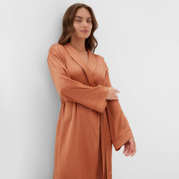 Халат домашний женский KAFTAN Terracotta, размер 52-54