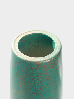 Ваза напольная керамика "Боно" 59х13 см, бирюзовый